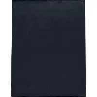 TT Home Woonkamertapijt Kurflor effen design modern en tijdloos 140 x 200 cm Rond 140 x 200 cm Rond blauw