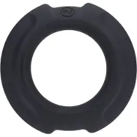 Doc Johnson Flexisteel - Silicone Inner Metal Core - 35 mm - Black