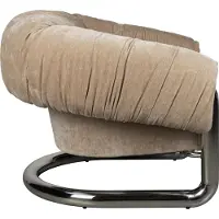 Dutchbone Marly Fauteuil Bruin/Chroom