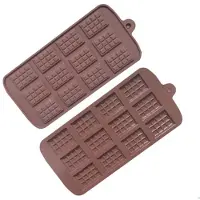 Go Go Gadget - Siliconen Chocoladevorm - Mini chocoladereep - 12 mini chocoladerepen - Chocolade mal - 2 stuks