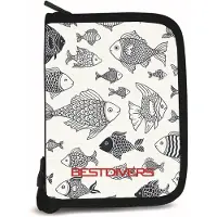 Best Divers Duiklogboek Set – Compleet Logboek + Navulpagina’s (24 Dives) – 6 Rings – Duikregistratie - vissen wit