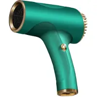 VHV - Föhn - Draadloze föhn - kleine draagbare föhn - Hoogwaardige föhn met warme en koude lucht - USB-oplaadfunctie - Ideaal voor gezinsuitjes - Reizen en kamperen - groen
