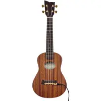 Kremona Ukulele Series Mari Concert ukelele met KNA UK-1 pickup en koffer