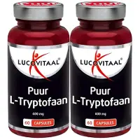 Lucovitaal 2x L-Tryptofaan Puur 600mg 60 capsules