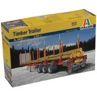Italeri Timber Trailer - Modelbouw voor boomstammen en hout - Schaal 1:24