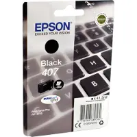 Epson 407 (C13T07U140) Inktcartridge Zwart