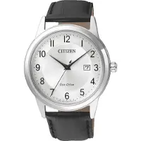 Citizen Analoog horloge 'Elegant leger' zwart / zilver