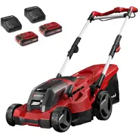 Einhell Power X-Change accu-grasmaaier Ge-CM 36/37 Li, 36 volt, 2x18V, rood/zwart, 2 stuks
