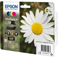 Epson Inktcartridge 18XL (C13T18164012) 4-kleuren Multipack Hoge capaciteit