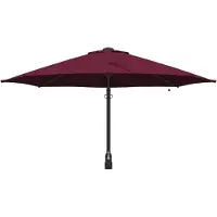 vidaXL Tuinparasol 248 x 248 x 148 cm Polyester en Staal Terracotta