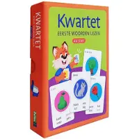 Deltas Kwartet - Eerste woorden lezen Kaartspel
