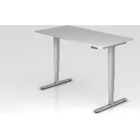 Hjh OFFICE PRO XDSM 16 S - Grijs 160 x 80 Tafelhoogte I Elektrisch in hoogte verstelbaar