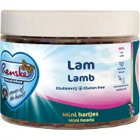 Renske Gezonde Beloning Mini Hartjes Hondensnack Lam 100 gr