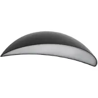 LINDBY LED-wandlamp buiten Zerino, zwart, Aluminium, Modern, LED wandlamp buiten