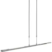 Steinhauer Hanglamp Zelena 1482ST Staal – LED hanglamp met up- en downlight