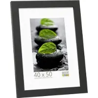 Deknudt S44CF2 40X50 Wissellijst Papierformaat: 40 x 50 cm (b x h x d) 42 x 52 x 1.2 cm Zwart