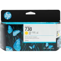 HP Inktcartridge 738 (498N7A) Geel