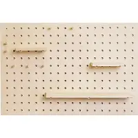 Furniteam Pegboard-organizer in Rechthoekige Vorm, Afmeting: L60xB10xH40cm