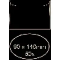 Quantore Envelop voor visitekaart 90 x 140 mm 95 gr wit 50 stuks