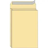 Quantore - Envelop monsterzak 229x324x38mm zelfkl creme 125st