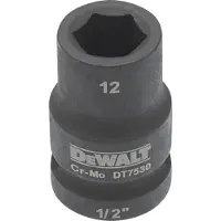 DeWalt DT7530 Krachtdop 1/2" kort | 12mm