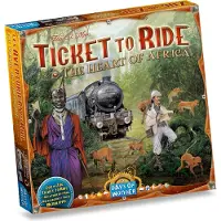 Asmodee Aventureros Al Tren El Corazon De Africa Board Game Veelkleurig Kinderen