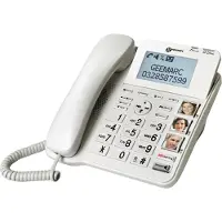 Geemarc Telecom CL595 - Telefoon met snoer - antwoordsysteem met nummerherkenning/wachtstand