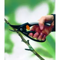 Fiskars Snoeischaar - Elegance Bypass Tuinschaar - Bloemenschaar - Hout tot ø 20 mm - Vingerbescherming - Softgrip