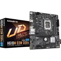 Gigabyte Moederbord Voor Intel H610 Ddr4 M2 Sata3 Pcie4 Usb3 Mini Atx
