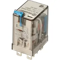 Finder 56.32.9.024.0040 Steekrelais 24 V/DC 12 A 2x wisselcontact 1 stuk(s)