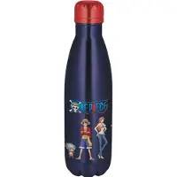 Stor Netflix's One Piece drinkfles – Roestvrij staal – 780 ml – Sluit goed af – Drinkfles voor kinderen – BPA-vrij – Donkerblauw