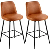 Vevor Barkruk Barkruk 2 stuks (98 cm hoog) Keukenstoel met rugleuning en metalen frame