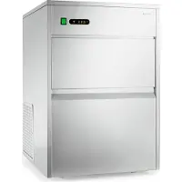 Klarstein IJsblokjesmachine Industrie 380W 50 kg/dag Roestvrij staal