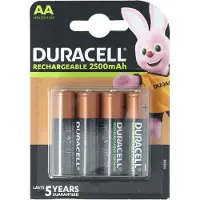 Duracell Recharge Ultra AA - Batterijen 2400mAh - Multi-color