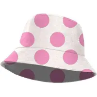 KARACTERMANIA - Disney - Minnie Mouse Stippen - Bucket Hat - Vissershoed - Strand - Hoed - roze - 50 cm