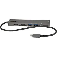 StarTech.com USB-C Multiport Adapter Hub, USB-C naar 4K 60Hz HDMI, Gigabit Ethernet en 100W Laptop Charging voor Macbook Pro / Air en Windows