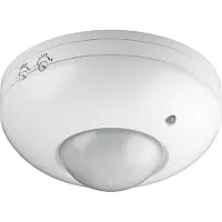 Goobay PIR bewegingssensor - 6m bereik - plafondbevestiging / wit