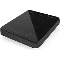 Melissa Inductiekookplaat | 2000 W | 10 vermogensstanden | 8 voorinstellingen | timerfunctie | boostfunctie | LCD-display | oververhittingsbeveiliging | kinderslot | zwart