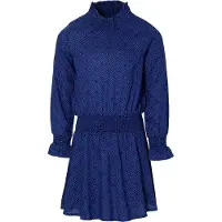 Quapi Meisjes jurk - Dalina - Marine blauw retro