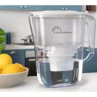 Little Balance 8634 - Clarie Waterfilterkan inclusief 6 filterpatronen - 2.5 liter - wit