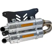Rjwc Powersports Apx Dual Polaris Rzr Pro Xp Gehomologeerde Slip On Uitlaatdemper