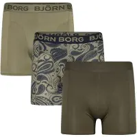 Björn Borg Bamboo Cotton Blend Boxers 3-pack Groen | Maat: L