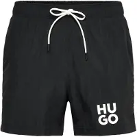 HUGO Zwemshorts 'PAOLO' zwart / wit