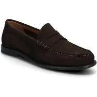 BOSS Mocassins 'Tevan' donkerbruin