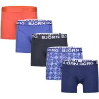 Björn Borg Boxershort Kids Cotton Stretch Multipack 3 (5-pack)-Maat 170