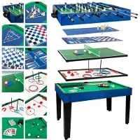 Cb Games 12 In 1 Billiar Table Multigames Table Veelkleurig 104 x 57.5 x 69 cm