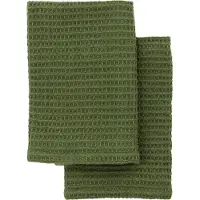 Meraki vaatdoek 30x30 cm 2-pack Groen