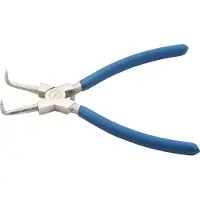 Bgs Borgringtang - gebogen - voor binnenringen - 225 mm