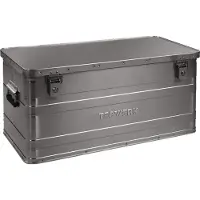 TECWERK /Tecwerk Aluminium box | L780xB380xH380mm 90 l | met klapdeksel en cilinderslot - 9000447953