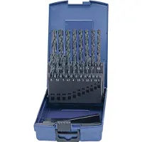 TECWERK Spiraalboorset DIN 338 TypN D.6-10x0,1mm HSS 41dlg.Ku.-Kass.